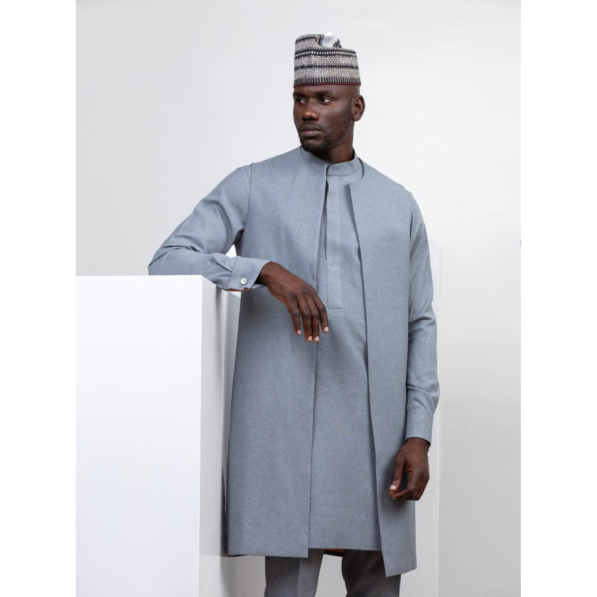 ATAFO-SLEEVELESS-KAFTAN-JACKET-3-PIECE-MONOCHROME-scaled-1