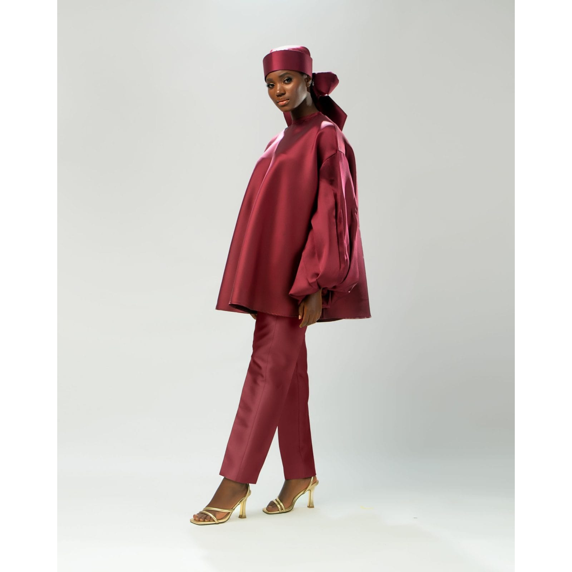Burgundy-BuWrap-Pant-with-Head-piece-scaled-2